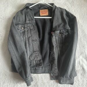 Levi’s woman’s black Jean jacket